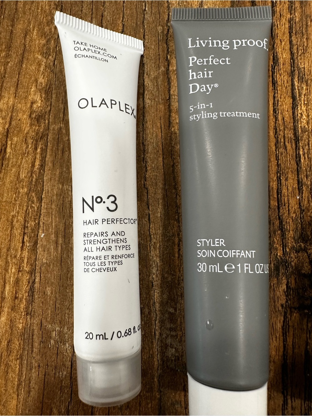 Olaplex No.3 + Living Proof Styling Treatment Trio - White, Gray, black -small - Picture 4 of 5